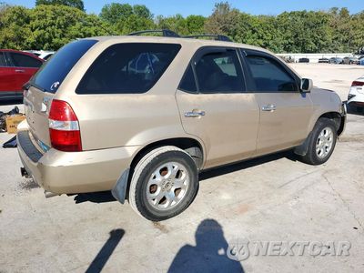 Trzecie zdjęcie samochodu z tyłu: 2002 ACURA MDX TOURING VIN:2HNYD188X2H530850 - miniatura