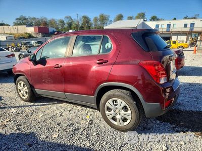 Drugie zdjęcie samochodu z przodu: 2017 CHEVROLET TRAX LS VIN:3GNCJKSB7HL275987 - miniatura