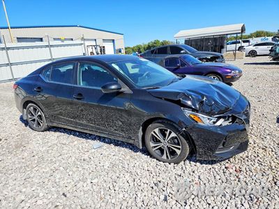 Czwarte zdjęcie samochodu z boku: 2022 NISSAN SENTRA SV VIN:3N1AB8CV6NY258656 - miniatura
