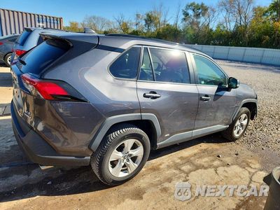 Trzecie zdjęcie samochodu z tyłu: 2019 TOYOTA RAV4 HYBRID XLE VIN:2T3RWRFV0KW027727 - miniatura