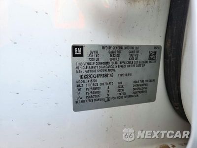 Zdjęcie 14 z 14 samochodu: 2015 GMC YUKON DENALI VIN:1GKS2CKJ4FR180148 - miniatura
