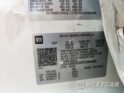 Zdjęcie 12 z 12 samochodu: 2023 CHEVROLET SILVERADO K1500 RST VIN:1GCUDEED2PZ284459 - miniatura