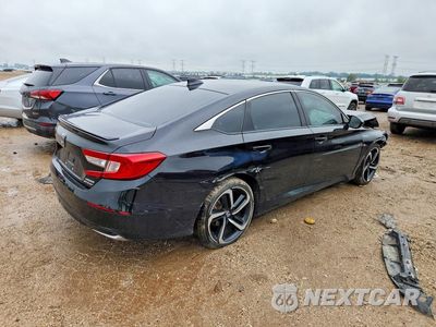 Trzecie zdjęcie samochodu z tyłu: 2022 HONDA ACCORD HYBRID SPORT VIN:1HGCV3F26NA008146 - miniatura