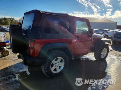 Trzecie zdjęcie samochodu z tyłu: 2012 JEEP WRANGLER SPORT VIN:1C4AJWAG3CL140353 - miniatura