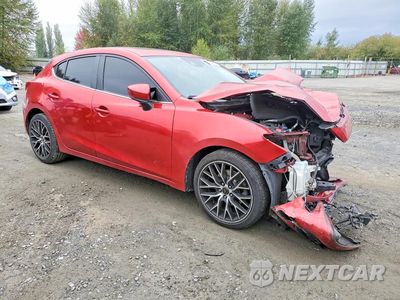 Czwarte zdjęcie samochodu z boku: 2017 MAZDA 3 GRAND TOURING VIN:3MZBN1M35HM130849 - miniatura