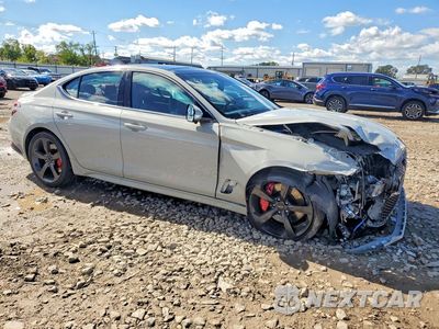 Czwarte zdjęcie samochodu z boku: 2026 GENESIS G70 SPORT PRESTIGE VIN:KMTG54SE5TU163340 - miniatura