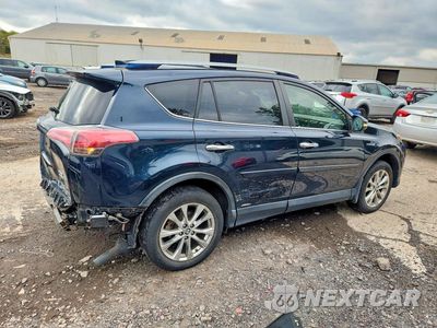 Trzecie zdjęcie samochodu z tyłu: 2017 TOYOTA RAV4 HV LIMITED VIN:JTMDJREV9HD084928 - miniatura