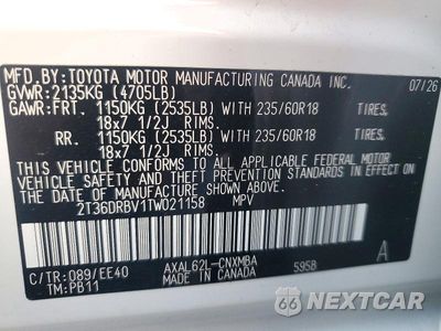 Zdjęcie 13 z 13 samochodu: 2026 TOYOTA RAV4 XLE PREMIUM VIN:2T36DRBV1TW021158 - miniatura