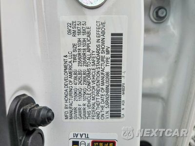 Zdjęcie 13 z 13 samochodu: 2022 HONDA CR-V EXL VIN:5J6RW2H88NL002686 - miniatura
