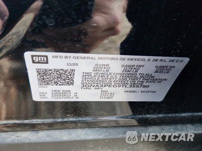 Zdjęcie 12 z 12 samochodu: 2026 CHEVROLET EQUINOX LT VIN:3GNAXPEG9TL355780 - miniatura