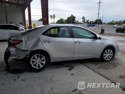 Trzecie zdjęcie samochodu z tyłu: 2016 TOYOTA COROLLA LE VIN:2T1BURHE8GC669182 - miniatura