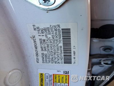 Zdjęcie 12 z 12 samochodu: 2018 HONDA ACCORD SPORT VIN:1HGCV1F39JA201849 - miniatura