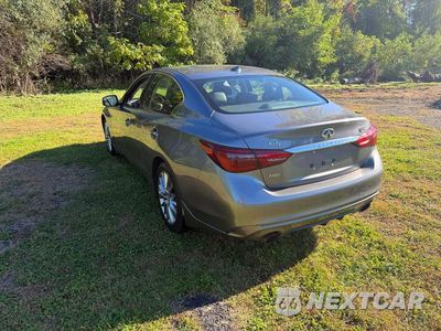 Drugie zdjęcie samochodu z przodu: 2019 INFINITI Q50 3.0T LUXE VIN:JN1EV7AR3KM550286 - miniatura