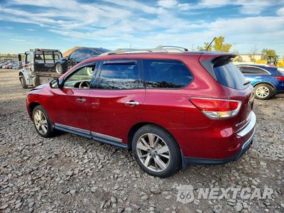 Drugie zdjęcie samochodu z przodu: 2015 NISSAN PATHFINDER PLATINUM VIN:5N1AR2MM3FC604549 - miniatura