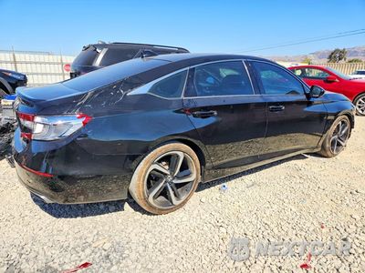 Trzecie zdjęcie samochodu z tyłu: 2021 HONDA ACCORD SPORT SE VIN:1HGCV1F45MA111577 - miniatura