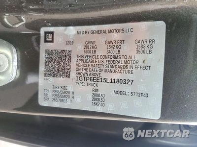Zdjęcie 12 z 12 samochodu: 2020 GMC CANYON DENALI VIN:1GTP6EE15L1180327 - miniatura