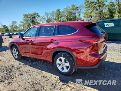 Drugie zdjęcie samochodu z przodu: 2021 TOYOTA HIGHLANDER LE VIN:5TDBZRBH1MS529790 - miniatura