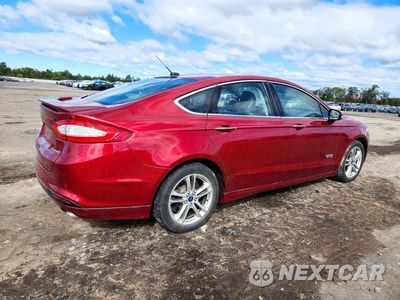 Trzecie zdjęcie samochodu z tyłu: 2015 FORD FUSION TITANIUM PHEV VIN:3FA6P0SU7FR251408 - miniatura
