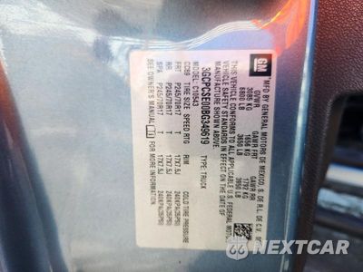 Zdjęcie 12 z 12 samochodu: 2011 CHEVROLET SILVERADO C1500 LT VIN:3GCPCSE00BG349619 - miniatura
