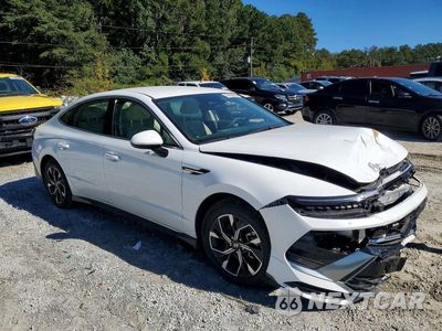 Czwarte zdjęcie samochodu z boku: 2024 HYUNDAI SONATA SEL VIN:KMHL64JA3RA372350 - miniatura