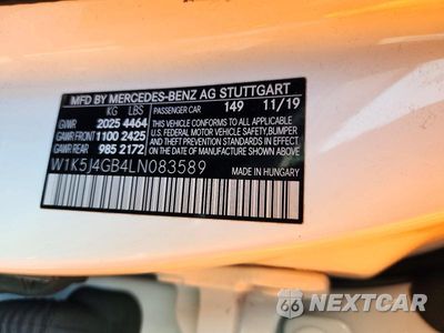 Zdjęcie 13 z 13 samochodu: 2020 MERCEDES-BENZ CLA 250 VIN:W1K5J4GB4LN083589 - miniatura