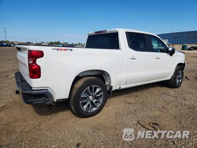 Trzecie zdjęcie samochodu z tyłu: 2026 CHEVROLET SILVERADO K1500 LT-L VIN:1GCPKKEKXTZ182787 - miniatura
