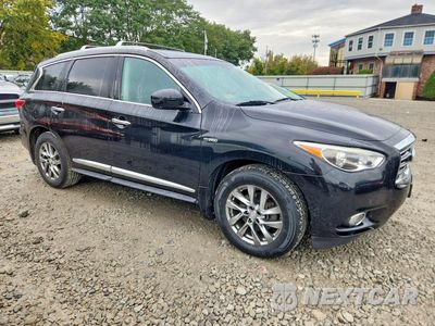 Czwarte zdjęcie samochodu z boku: 2014 INFINITI QX60 HYBRID VIN:5N1CL0MM3EC516646 - miniatura