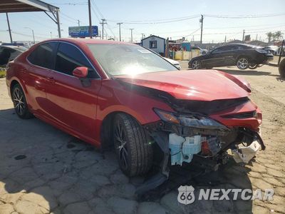 Czwarte zdjęcie samochodu z boku: 2022 TOYOTA CAMRY SE VIN:4T1G11AK5NU047845 - miniatura