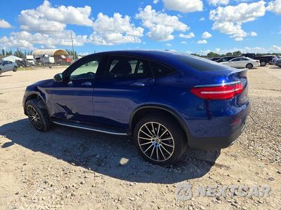Drugie zdjęcie samochodu z przodu: 2018 MERCEDES-BENZ GLC COUPE 300 4MATIC VIN:WDC0J4KB1JF423987 - miniatura