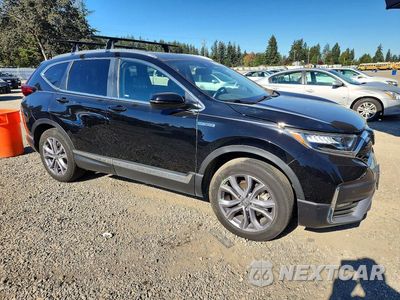 Czwarte zdjęcie samochodu z boku: 2020 HONDA CR-V TOURING VIN:7FART6H99LE022660 - miniatura