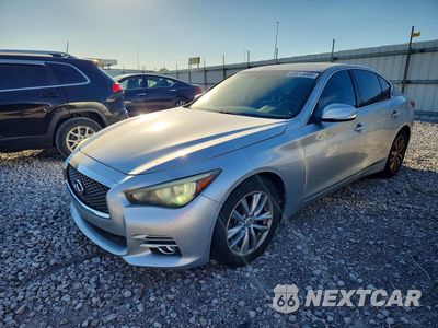 2014 INFINITI Q50 BASE JN1BV7AP0EM673260 - główne zdjęcie licytacji z USA - miniatura