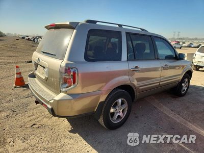 Trzecie zdjęcie samochodu z tyłu: 2007 HONDA PILOT EX VIN:5FNYF28467B032371 - miniatura