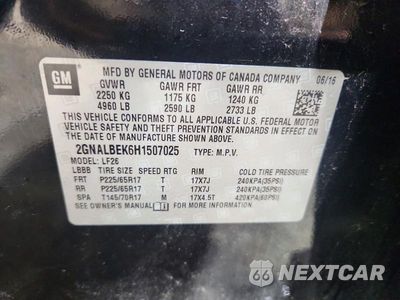 Zdjęcie 13 z 13 samochodu: 2017 CHEVROLET EQUINOX LS VIN:2GNALBEK6H1507025 - miniatura