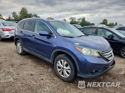 Czwarte zdjęcie samochodu z boku: 2014 HONDA CR-V EXL VIN:2HKRM4H79EH617511 - miniatura