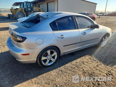 Trzecie zdjęcie samochodu z tyłu: 2008 MAZDA 3 I VIN:JM1BK32G381181695 - miniatura