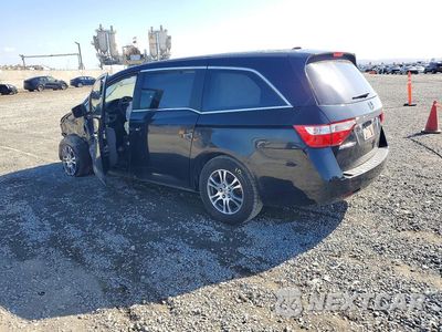 Drugie zdjęcie samochodu z przodu: 2013 HONDA ODYSSEY EXL VIN:5FNRL5H63DB061001 - miniatura