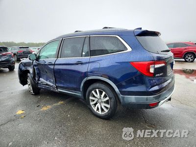 Drugie zdjęcie samochodu z przodu: 2019 HONDA PILOT EXL VIN:5FNYF6H53KB034653 - miniatura