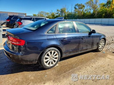 Trzecie zdjęcie samochodu z tyłu: 2014 AUDI A4 PREMIUM VIN:WAUBFAFL5EN039835 - miniatura