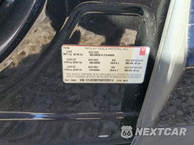 Zdjęcie 13 z 13 samochodu: 2016 TESLA MODEL X VIN:5YJXCBE25GF028514 - miniatura