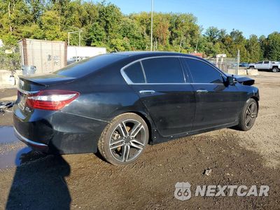 Trzecie zdjęcie samochodu z tyłu: 2017 HONDA ACCORD TOURING VIN:1HGCR3F99HA022774 - miniatura