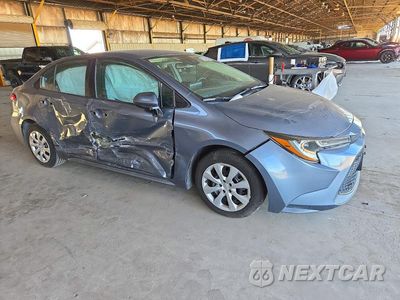 Czwarte zdjęcie samochodu z boku: 2022 TOYOTA COROLLA LE VIN:5YFEPMAEXNP350543 - miniatura