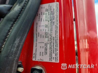 Zdjęcie 12 z 13 samochodu: 2009 INTERNATIONAL PROSTAR PREMIUM SEMI TRUCK VIN:2HSCUAPR49C116522 - miniatura