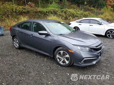 Czwarte zdjęcie samochodu z boku: 2021 HONDA CIVIC LX VIN:2HGFC2F68MH527585 - miniatura