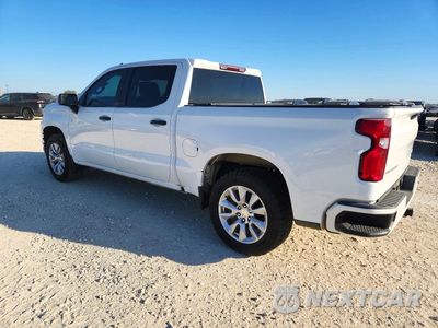 Drugie zdjęcie samochodu z przodu: 2022 CHEVROLET SILVERADO LTD C1500 CUSTOM VIN:3GCPWBEK8NG107237 - miniatura