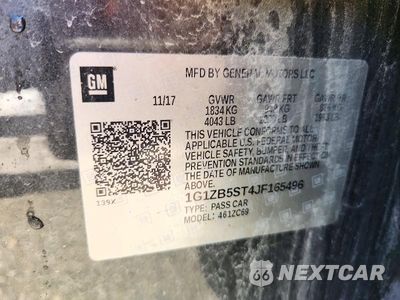 Zdjęcie 12 z 12 samochodu: 2018 CHEVROLET MALIBU LS VIN:1G1ZB5ST4JF165496 - miniatura