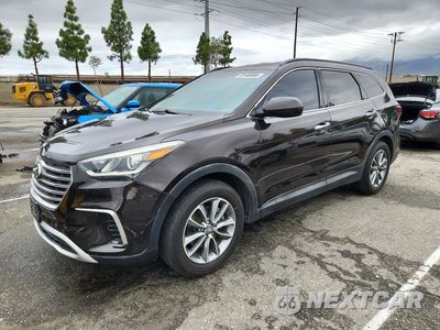 2017 HYUNDAI SANTA FE SE KM8SM4HF9HU165672 - główne zdjęcie licytacji z USA - miniatura
