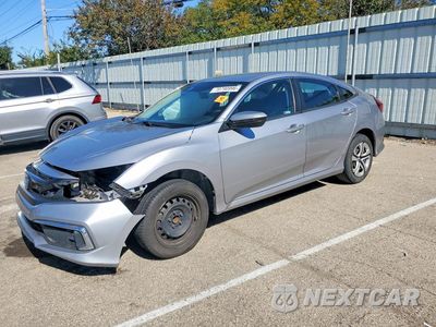 2019 HONDA CIVIC LX 2HGFC2F66KH511026 - główne zdjęcie licytacji z USA - miniatura