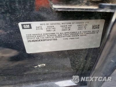 Zdjęcie 13 z 13 samochodu: 2015 BUICK REGAL VIN:2G4GK5EX6F9297765 - miniatura