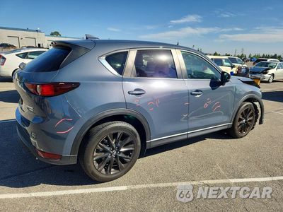 Trzecie zdjęcie samochodu z tyłu: 2021 MAZDA CX-5 CARBON EDITION VIN:JM3KFBCY1M0386199 - miniatura