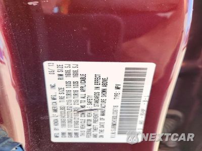 Zdjęcie 13 z 13 samochodu: 2013 HONDA CR-V LX VIN:5J6RM3H38DL038716 - miniatura